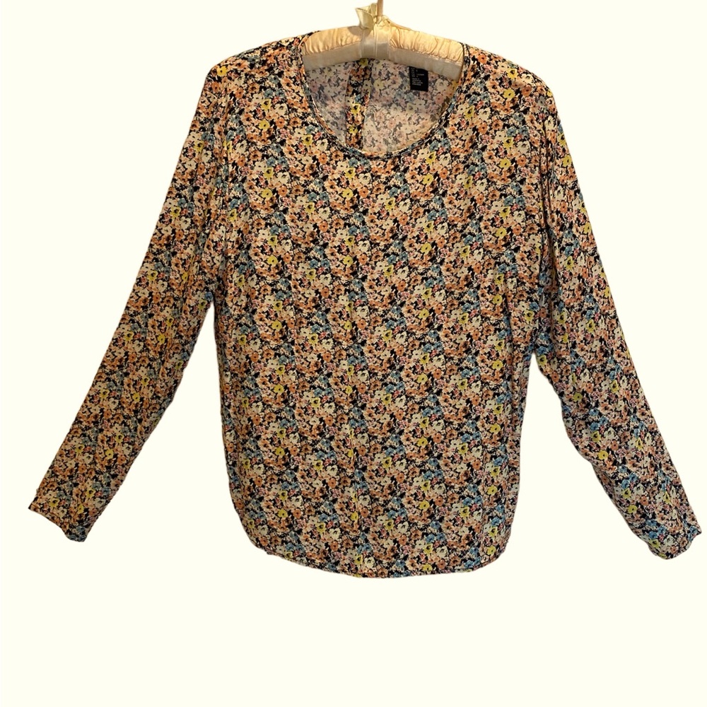 H&M Floral Print Top